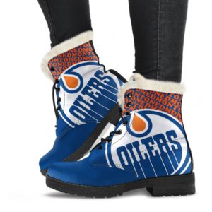 Edmonton Blue Custom Winter Boots