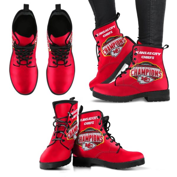 Kansas City Chiefs Limited Edition Boots - Image 4