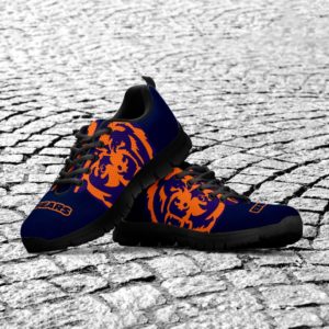 Chicago Bears Fan Custom Unofficial Running  Shoes Sneakers Trainers