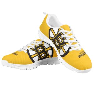 Boston Bruins Fan Custom Unofficial Running Shoes Sneakers TrainersYellow