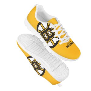 Boston Bruins Fan Custom Unofficial Running Shoes Sneakers TrainersYellow