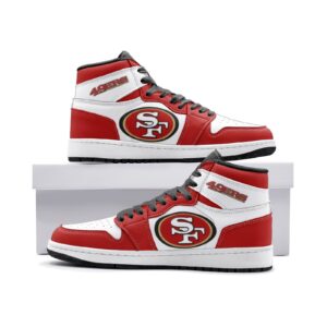 San Francisco 49ers Fan Unofficial Handmade Shoes, sneakers, trainers Unisex, Jordan Style custom shoes