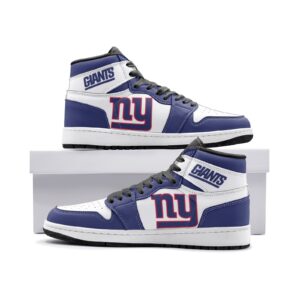 New York Giants Fan Unofficial Handmade Shoes, sneakers, trainers Unisex, Jordan Style custom shoes