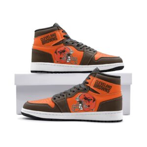 Cleveland Browns Fan Unofficial Handmade Shoes, sneakers, trainers Unisex, Jordan Style custom shoes