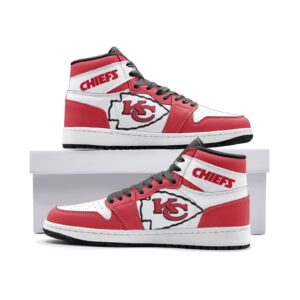 Kansas City Chiefs Fan Unofficial Handmade Shoes, sneakers, trainers Unisex, Jordan Style custom shoes