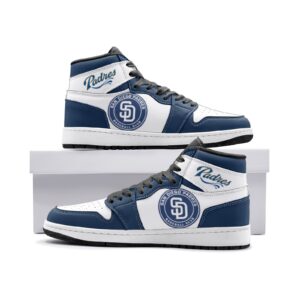 San Diego Padres Fan Unofficial Handmade Shoes, sneakers, trainers Unisex, Jordan Style custom shoes