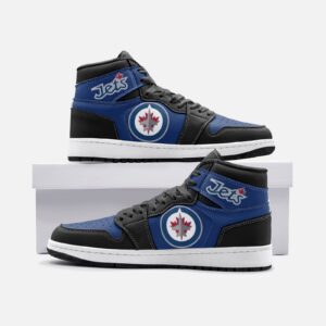 Winnipeg Jets Fan Unofficial Handmade Shoes, sneakers, trainers Unisex, Jordan Style custom shoes