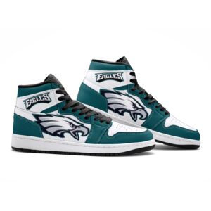 Philadelphia Eagles Fan Unofficial Handmade Shoes, sneakers, trainers Unisex, Jordan Style custom shoes
