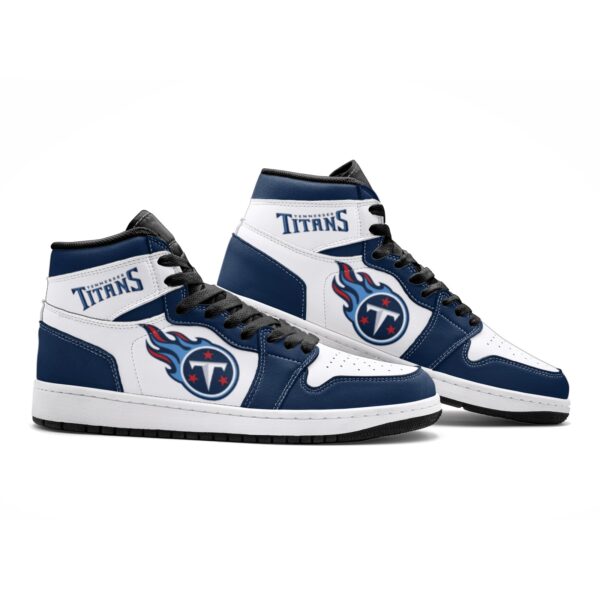 Tennessee Titans Fan Unofficial Handmade Shoes, sneakers, trainers Unisex, Jordan Style custom shoes - Image 4