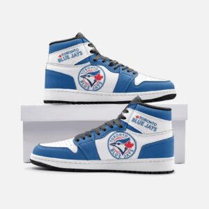 Toronto Blue Jays Fan Unofficial Handmade Shoes, sneakers, trainers Unisex, Jordan Style custom shoes