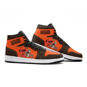 Cleveland Browns Fan Unofficial Handmade Shoes, sneakers, trainers Unisex, Jordan Style custom shoes