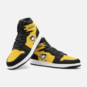 Pittsburgh Penguins Fan Unofficial Handmade Shoes, sneakers, trainers Unisex, Jordan Style custom shoes
