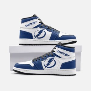 Tampa Bay Lightning Fan Unofficial Handmade Shoes, sneakers, trainers Unisex, Jordan Style custom shoes
