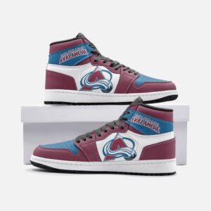 Colorado Avalanche Fan Unofficial Handmade Shoes, sneakers, trainers Unisex, Jordan Style custom shoes