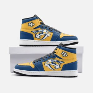 Nashville Predators Fan Unofficial Handmade Shoes, sneakers, trainers Unisex, Jordan Style custom shoes