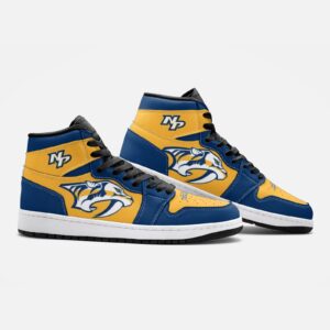 Nashville Predators Fan Unofficial Handmade Shoes, sneakers, trainers Unisex, Jordan Style custom shoes