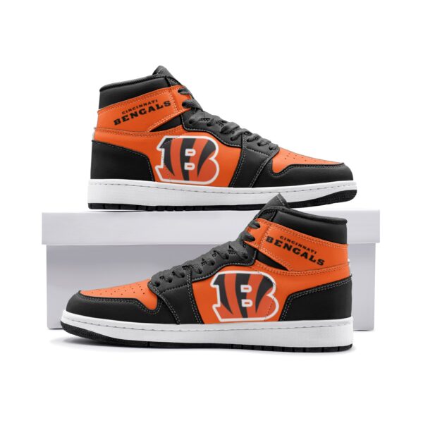 Cincinnati Bengals Fan Unofficial Handmade Shoes, sneakers, trainers Unisex, Jordan Style custom shoes