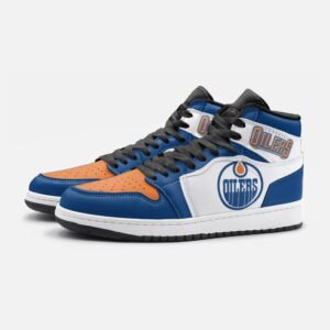 Edmonton Oilers Fan Unofficial Handmade Shoes, sneakers, trainers Unisex, Jordan Style custom shoes