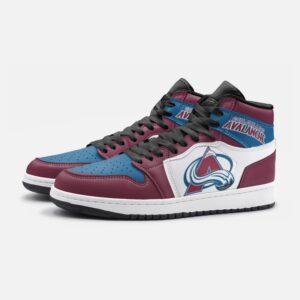 Colorado Avalanche Fan Unofficial Handmade Shoes, sneakers, trainers Unisex, Jordan Style custom shoes