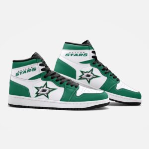 Dallas Stars Fan Unofficial Handmade Shoes, sneakers, trainers Unisex, Jordan Style custom shoes