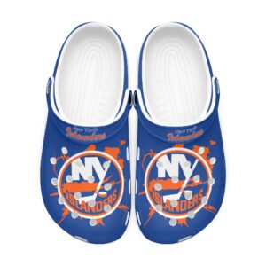 New York Islanders Sandals clogs, Toe Sandal Soft Lightweight Footwear Men Women