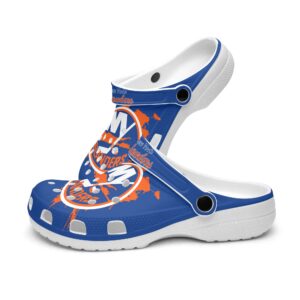 New York Islanders Sandals clogs, Toe Sandal Soft Lightweight Footwear Men Women