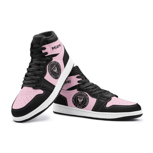 Inter Miami Fan Unofficial Handmade Shoes, sneakers, trainers Unisex, Jordan Style custom shoes - Image 3