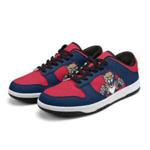 Florida Panthers Dunk Shoes custom low top vegan leather shoes