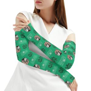 A Pair Cooling Arm Sleeves Arm Cover for UV Sun Protection Gifts