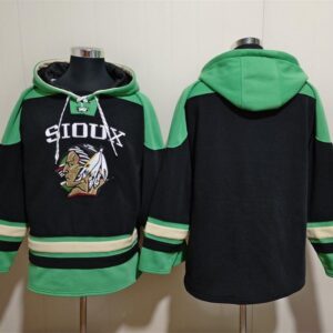 Vintage Sioux Hockey Hoodie – Retro Style Team Apparel with Bold Logo for Fans and Collectors