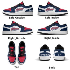 Oshawa Generals low top custom shoes